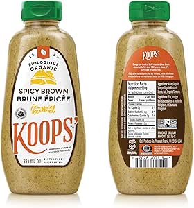 KOOPS’ - Spicy Brown Mustard, Organic   325ml