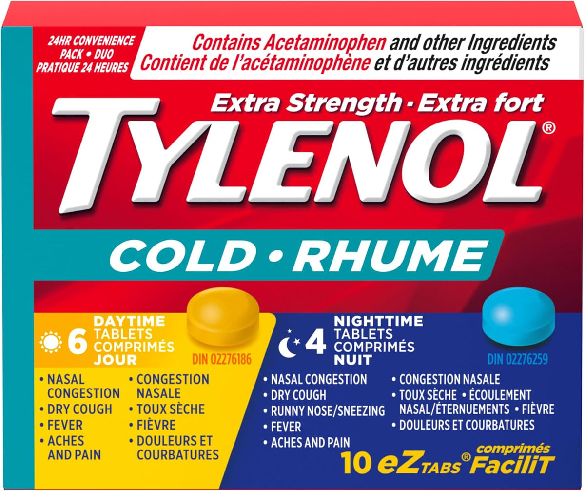 TYLENOL COLD XST TB DAY/NIGHT 6+4 TABLET