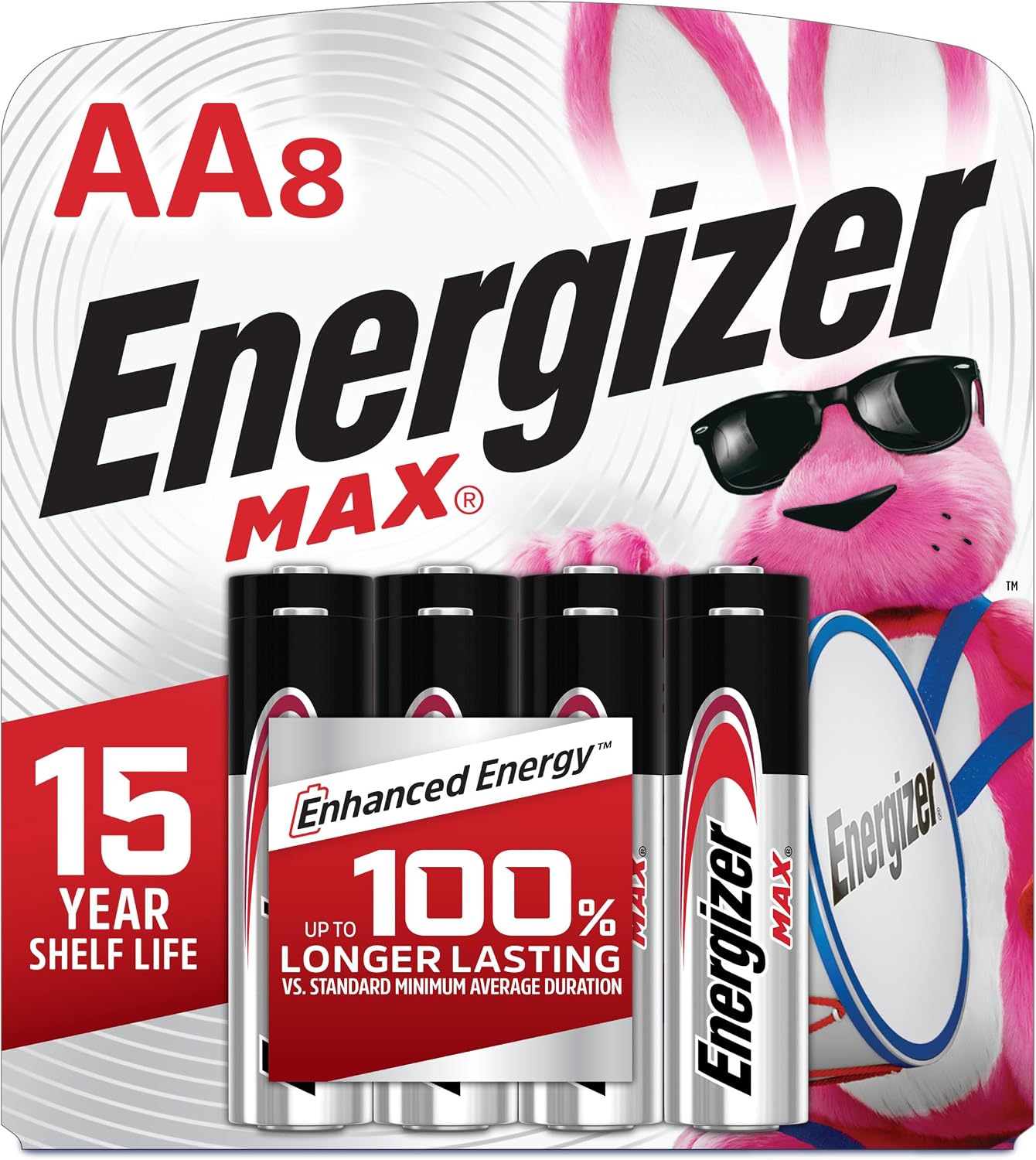 ENERGIZER MAX BATTERIES AA 8