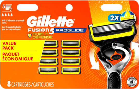GILLETTE FUSION 5 PROSHIELD BILLBOARD CARTRIDGES 8