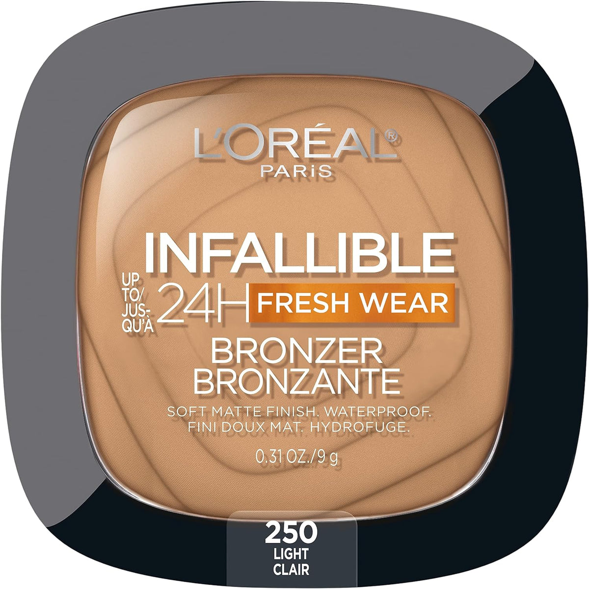 L'OREAL INFALLIBLE BRONZER LIGHT 9G pack of 2