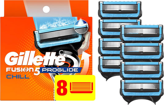 GILLETTE FUSION PROSHIELD CHILL CARTRIDGES 8