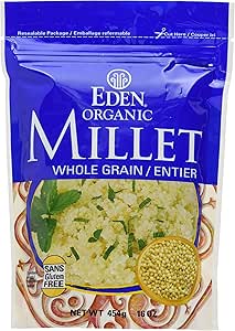 EDEN FOODS    Org Millet Whole Grain 454g