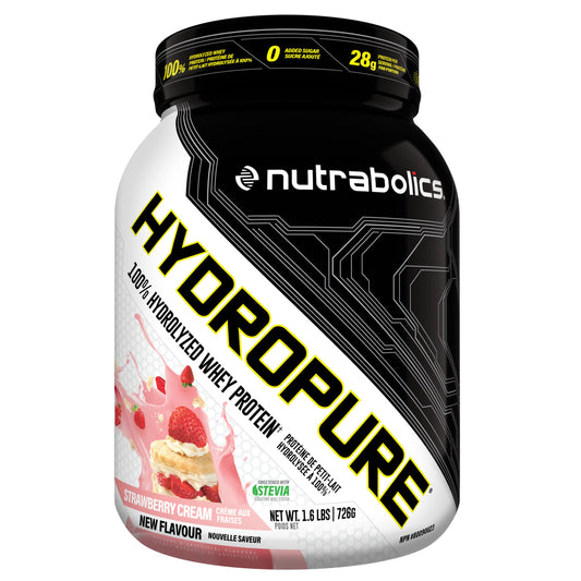 NUTRABOLICS - HYDROPURE - STRAWBERRY CREAM - 1.6lbs