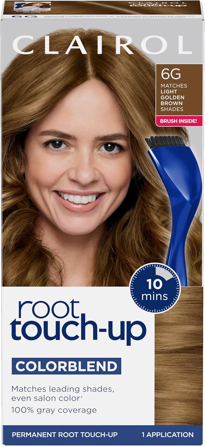 CLAIROL ROOT TOUCH UP #6G LT GLD BRWN pack of 2