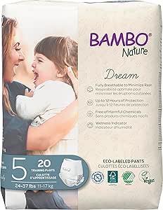 Bambo Nature - Bambo Nature Training Pants 20 Count Size 5
