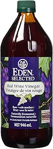 EDEN -   Red Wine Vinegar, With Mother      946ml