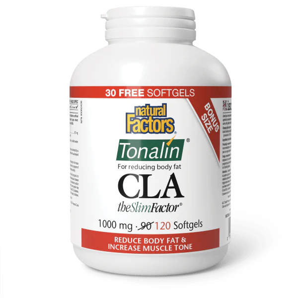 Natural Factors   CLA Tonalin® The SlimFactor® 1000 mg   120 sglssgls