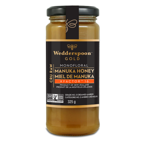 Wedderspoon   Raw Manuka Honey KFactor16 325g