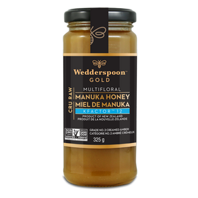 Wedderspoon   Raw Manuka Honey KFactor12    325g