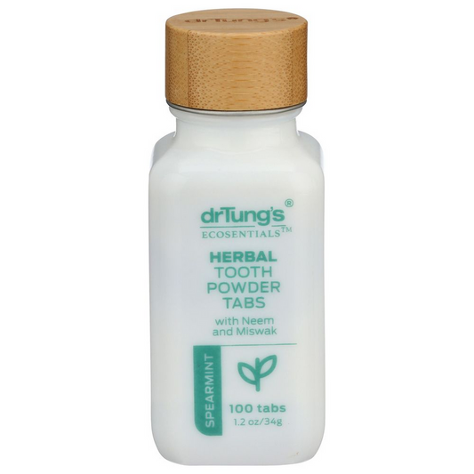 DrTung's   Herbal Toothpowder Tabs - Spearmint 3 x 100tab