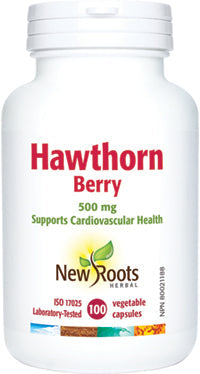 NEW ROOTS    Hawthorn Berry 500 mg    100 capsules