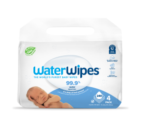 WaterWipes   Baby Wipes - Textured Clean 240ct 4pk