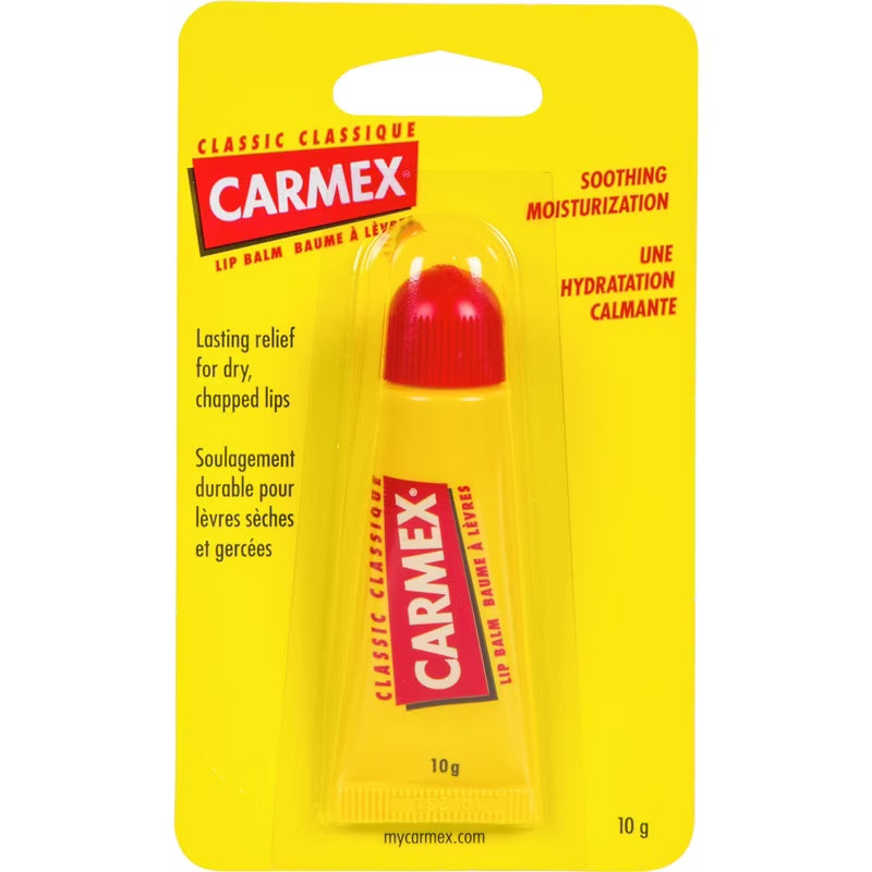 CARMEX L/BALM TUBE ORIGINAL 10G STICK MED. pack of 6