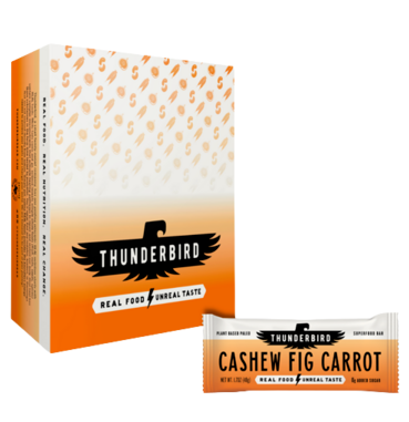 Thunderbird   Cashew Fig Carrot 12 x 48g