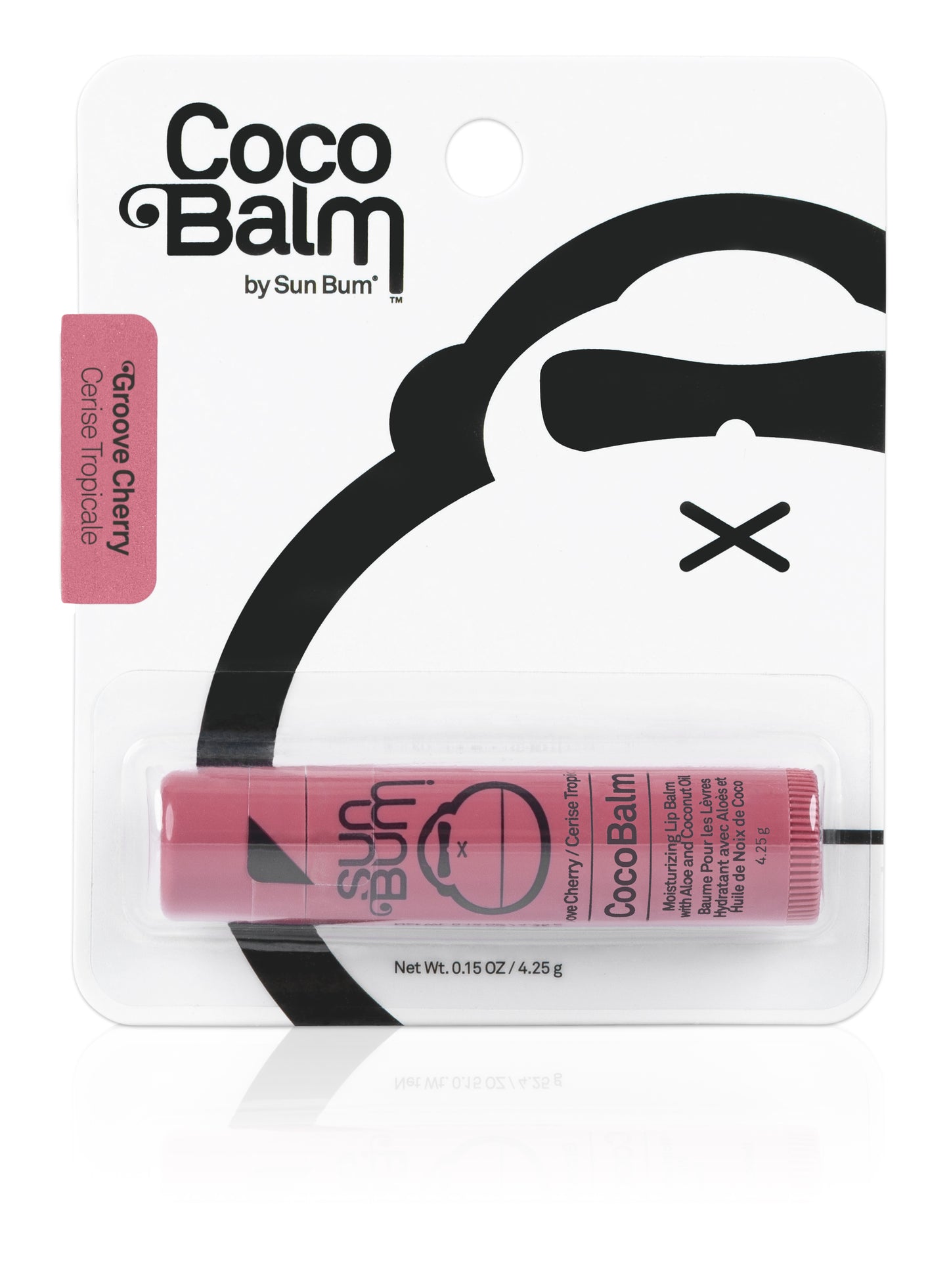 Sun Bum   CocoBalm Lip Balm - Groove Cherry 6 x 4.25g