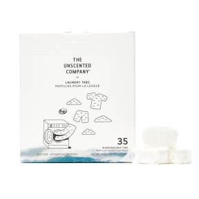 The Unscented Co.   Laundry Tabs in Water Soluble Pouch 35tab