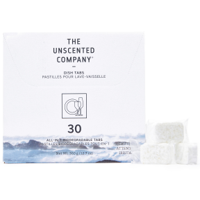 The Unscented Co.   Ecodesigned Dish Tabs Unscented 30tab
