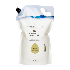 The Unscented Co.   Daily Shampoo - 2L Refill pouch 2L