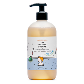 The Unscented Co.   Kids Shiny Shampoo and Wash 500ml