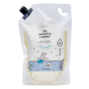 The Unscented Co.   Kids Big Bubble Bath Refill Bag 1L