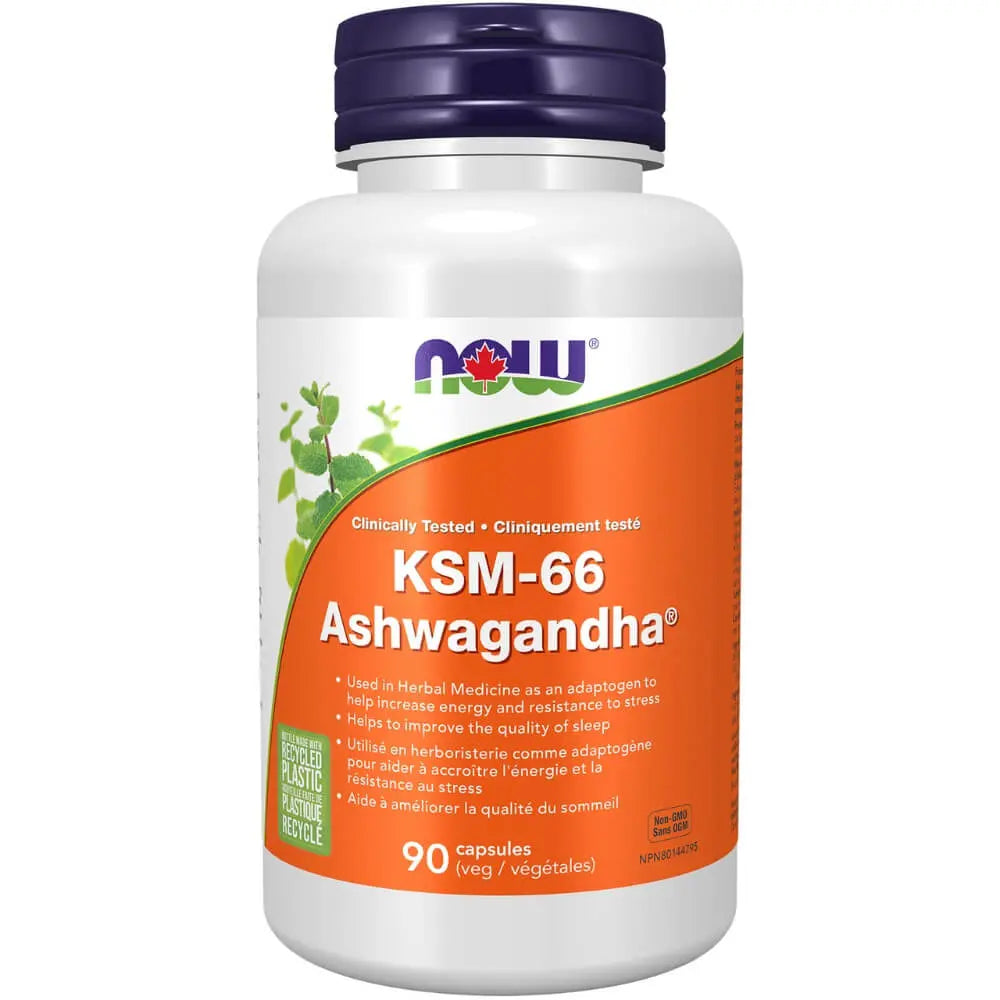 NOW Foods - KSM-66 Ashwagandha® 600mg 90vcap