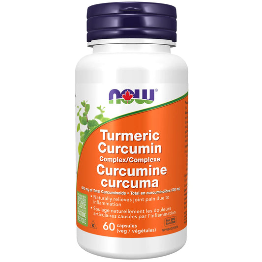 NOW    Curcumin Complex (630mg curcuminoids) 60vcap