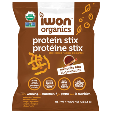 IWON Protein Stix Large Mesquite BBQ 142 g-Case of 12