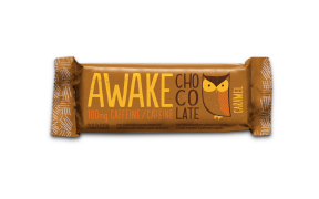 AWAKE CHOCOLATE BARS -  Caramel (Fair Trade)    27g
