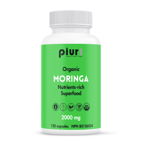 Piur1   Organic Moringa 120caps