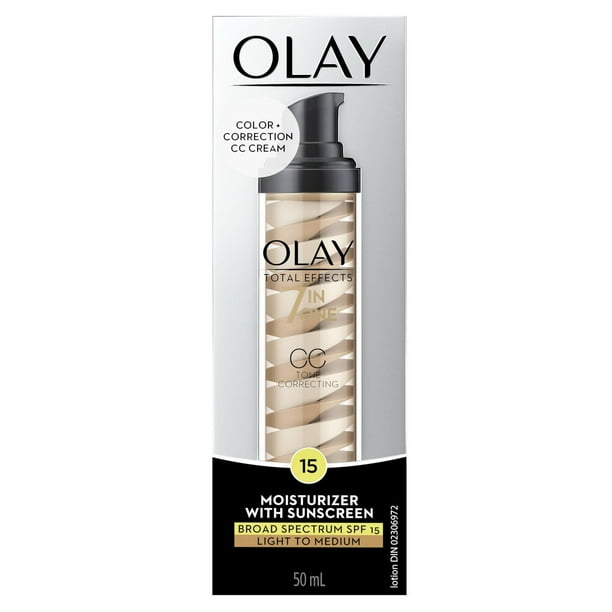 OLAY TOTAL EFFECT TONE CORR PALE/MED SPF15 50ML
