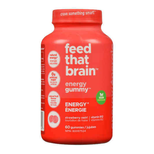 Feed That Brain - Feed That Brain Gummies Energy 60 Count