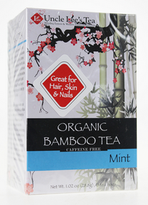 UNCLE LEE'S TEAS    Bamboo Teas    UNCLE LEE'S TEAS    Bamboo Teas    Org Bamboo Mint Tea 18bg