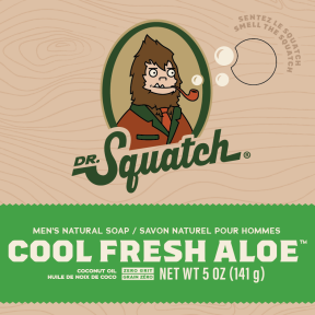 Dr. Squatch   Cool Fresh Aloe Soap 141g