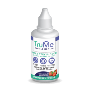 TruMe Whole Health   Sweet Stevia Drops - Strawberry 50ml