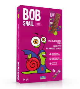 Bob Snail   Apple-Black Currant Stripes 7 x 84g