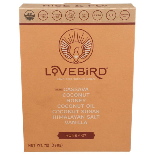 Lovebird Grain-Free Cereal Honey 198 g - Case of 6