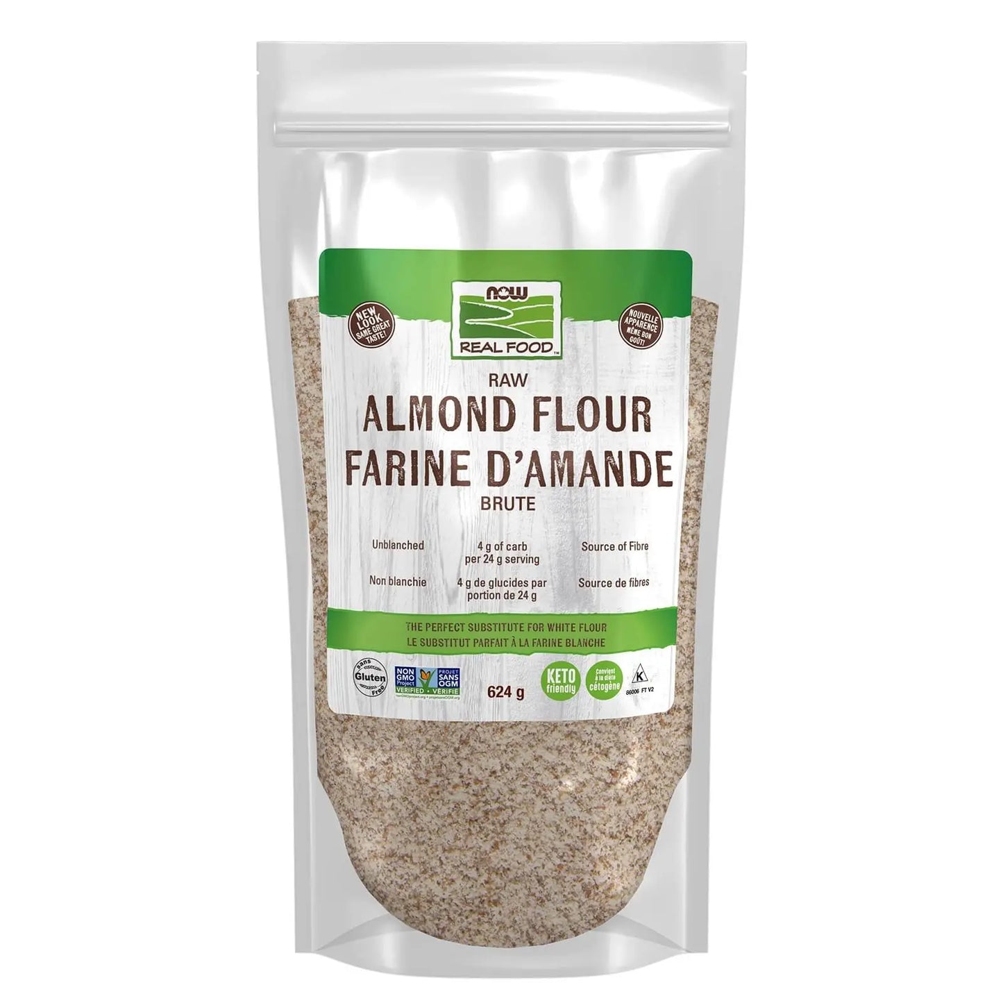 NOW    Almond Flour Pure 624g