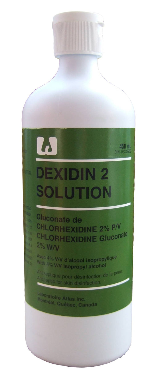 DEXIDIN 2% SOL TINTED 450ML ATL