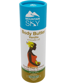 Mountain Sky Soaps   Vanilla Body Butter – Eco Tube 40g