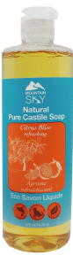Mountain Sky Soaps   Citrus-Bliss Castile Liquid Soap 475ml