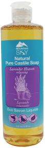 Mountain Sky Soaps   Lavender Heaven Castile Liquid Soap 475ml