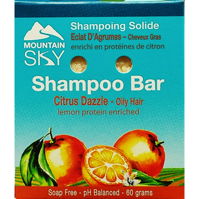 Mountain Sky Soaps   Citrus Dazzle Shampoo Bar 60g