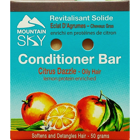 Mountain Sky Soaps   Citrus Dazzle Conditioner Bar 50g