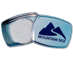 Mountain Sky Soaps   Shampoo & Conditioner Carrying Tin 4 x 1un