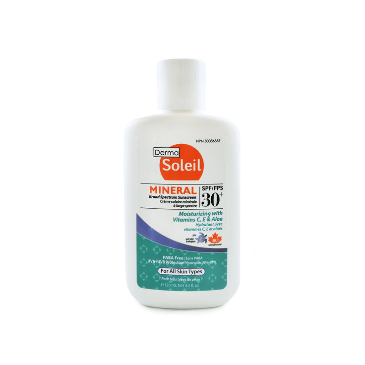 Derma Med   DermaSoleil Mineral Sunscreen SPF30 120mL