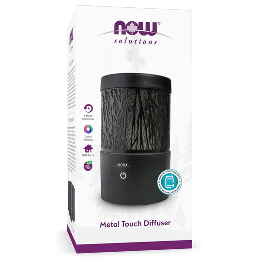 NOW    Ultrasonic Diffuser - Metal Touch (Black)