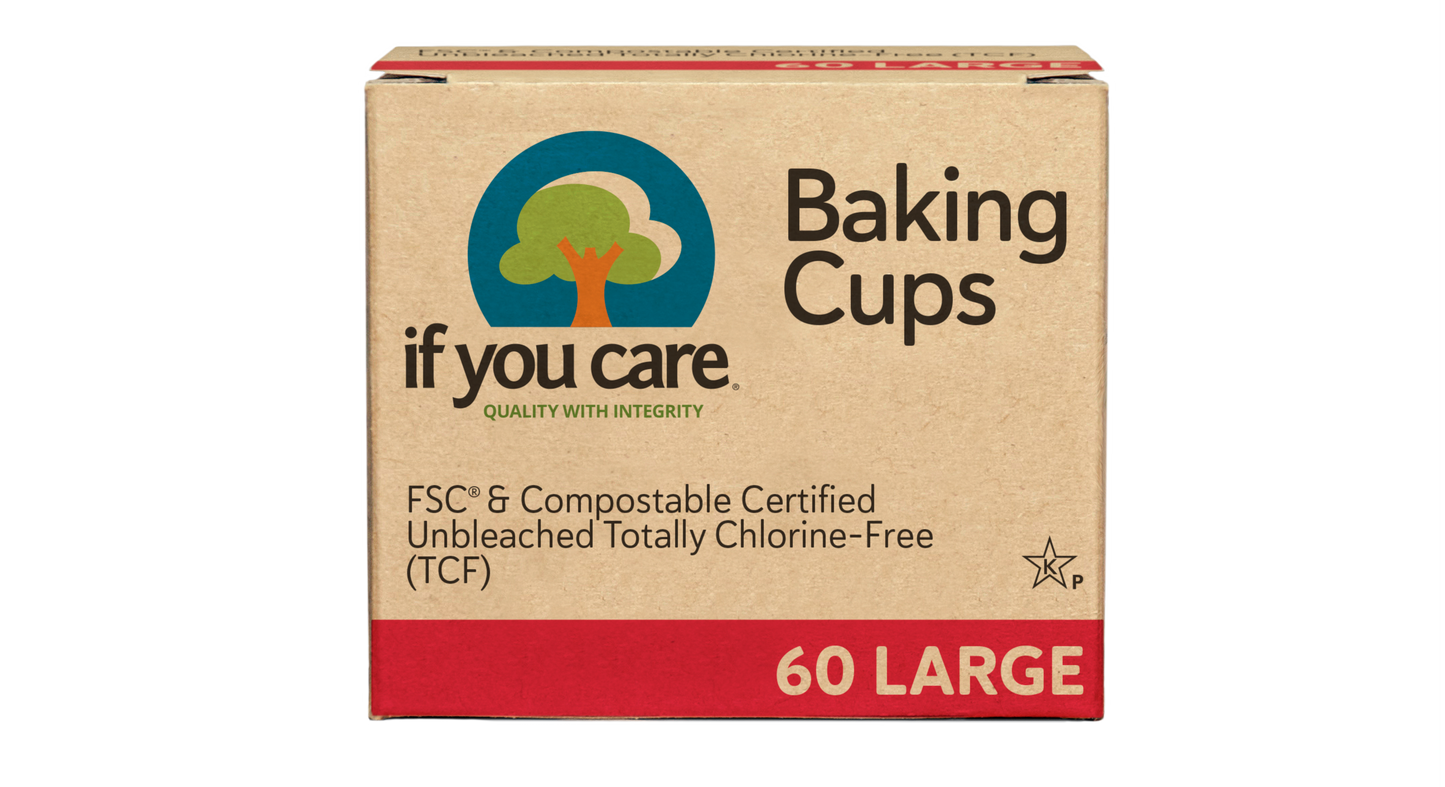 If You Care Products-Lrg. Baking Cups