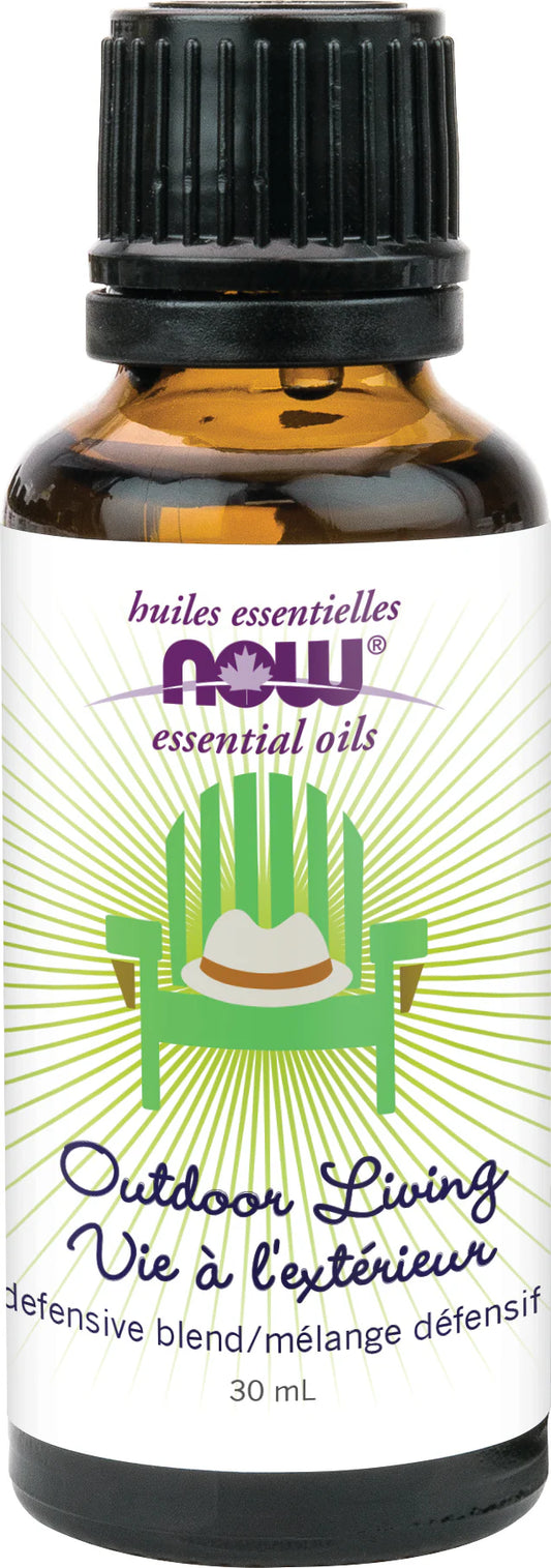 NOW    Outdoor Living Essential Oil Blend 30mL