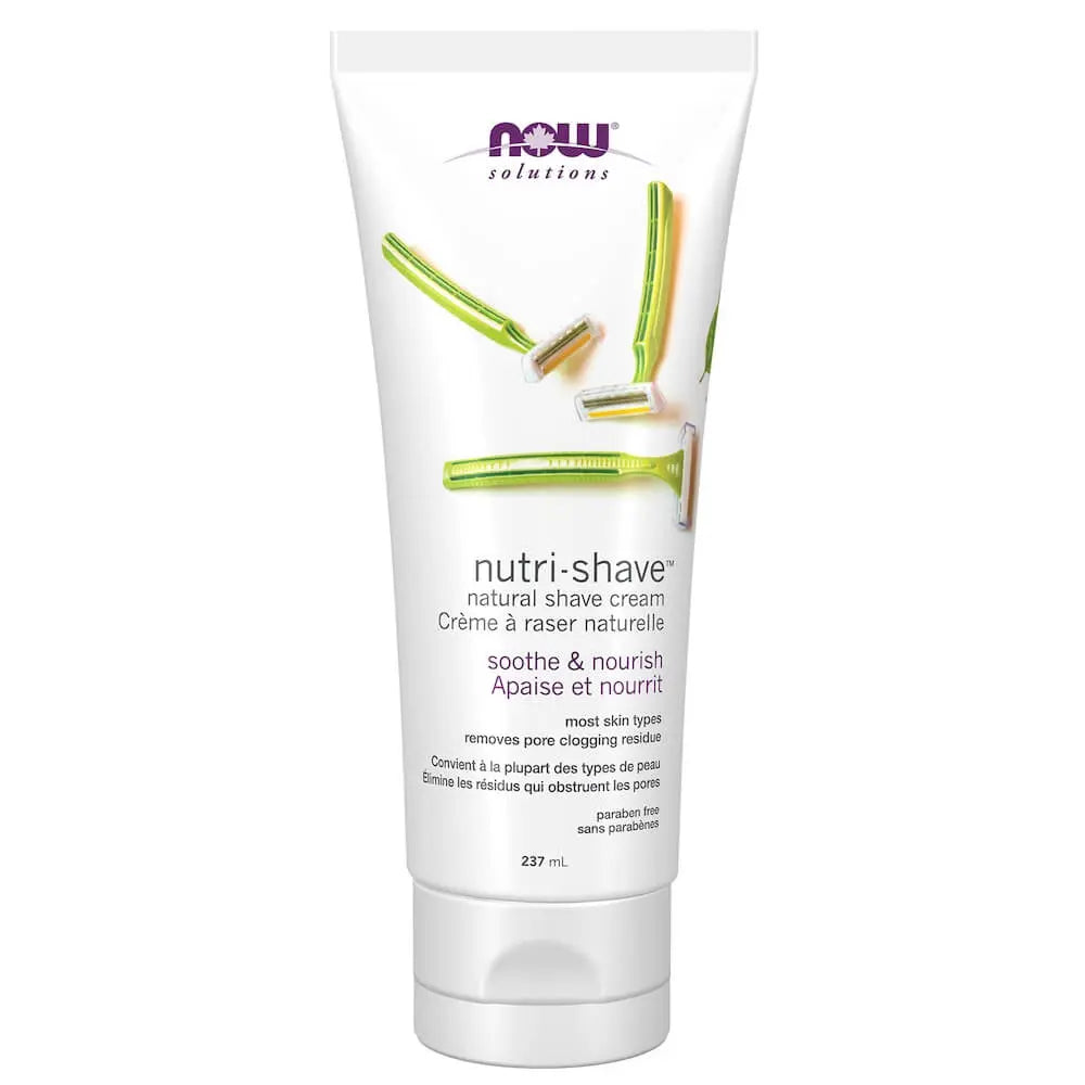 NOW Foods - Nutri-Shave™ Shaving Gel 237 mL